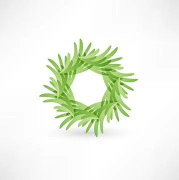 Leaves icon Stock Illustration