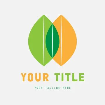 Leaves Logo Stock Illustration