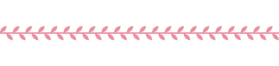 Leaves Pattern Border Design 스톡 일러스트