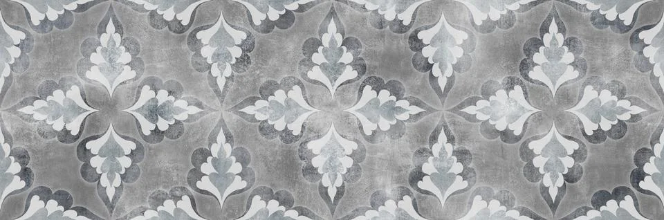 Leaves pattern with cement texture background イラスト素材