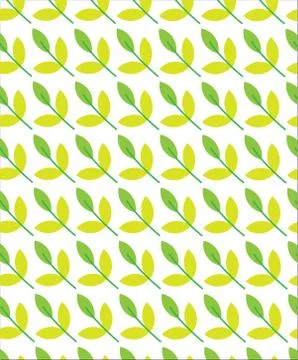 Leaves Pattern. Endless Background. Seamless Stock Illustration