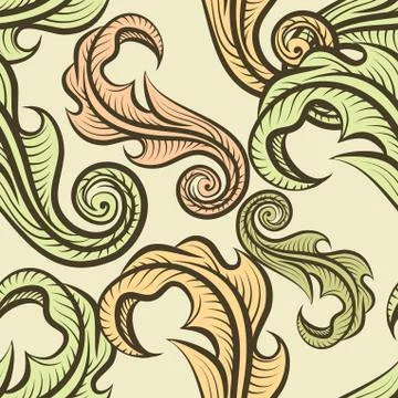 Leaves pattern Stock Illustration