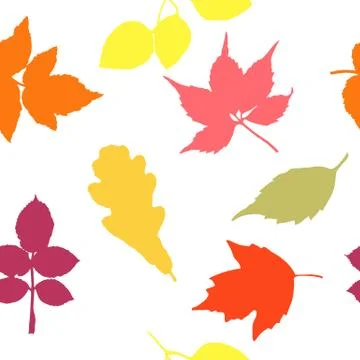 Leaves pattern Stock Illustration