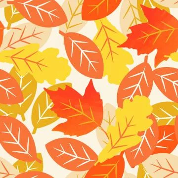 Leaves pattern Stock Illustration