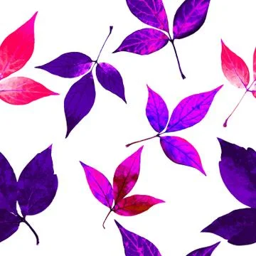 Leaves pattern Stock Illustration