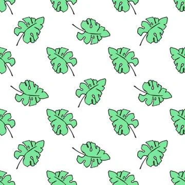 Leaves pattern Stock Illustration
