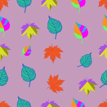 Leaves pattern Stock Illustration