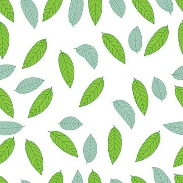 Leaves pattern Stock Illustration
