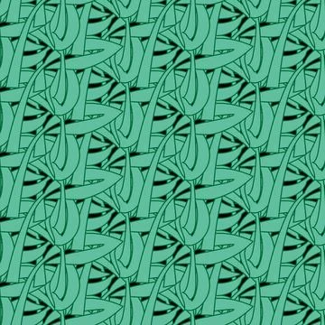 Leaves pattern Stock Illustration