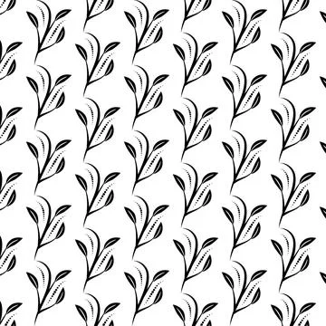 Leaves pattern Stock Illustration