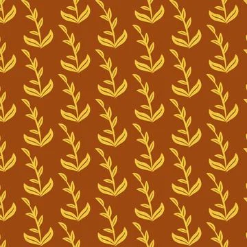 Leaves pattern Stock Illustration