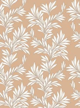 Leaves pattern. Leaf seamless backgound. Floral garden texture イラスト素材