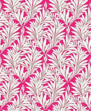 Leaves pattern. Leaf seamless backgound. Floral garden texture イラスト素材