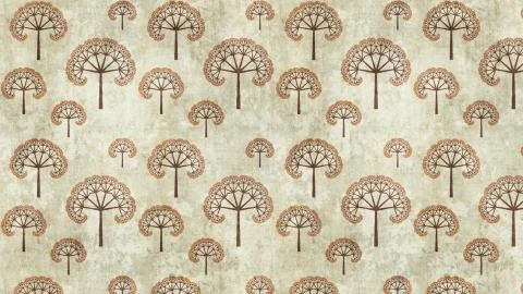 Leaves Pattern. Tropical, Texture Background Stock Illustration