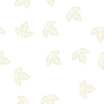 Leaves raspberry fruit glyph seamless pattern Stock Illustration