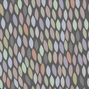 Leaves in the River Stock Illustration