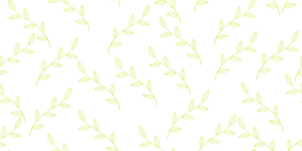 Leaves seamless background Stock Illustration