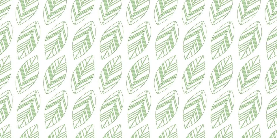 Leaves seamless background Stock Illustration