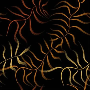 Leaves seamless. Leaf vector texture pattern background. Green leaves seamles 스톡 일러스트