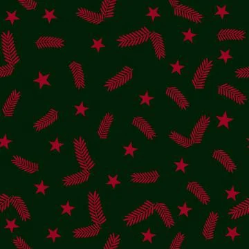 Leaves seamless pattern background Ilustración de archivo