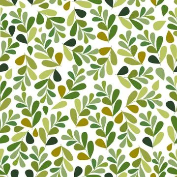 Leaves set isolated on white background 스톡 일러스트