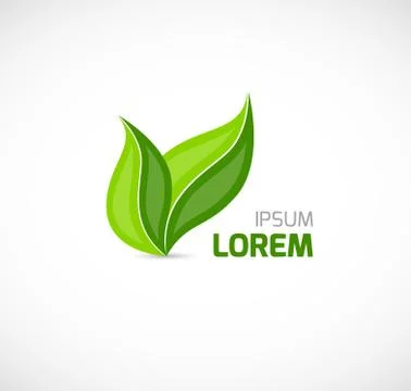 Leaves symbol Stock Illustration