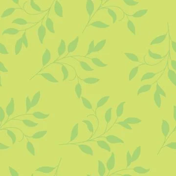 Leaves Vector Seamless Pattern design Stock Illustration