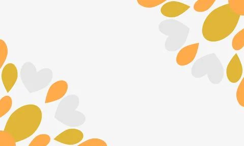 Leaves on a white background with space for text. Stock Illustration