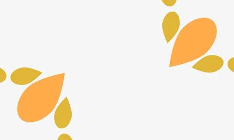 Leaves on a white background with space for text. Stock Illustration