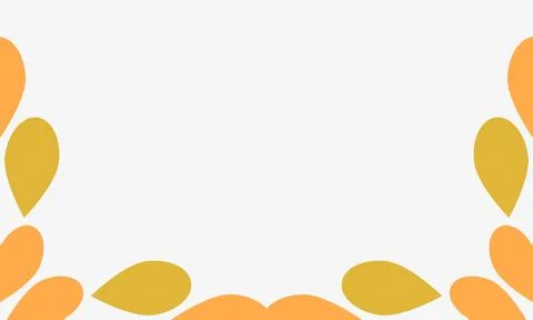 Leaves on a white background with space for text. Stock Illustration