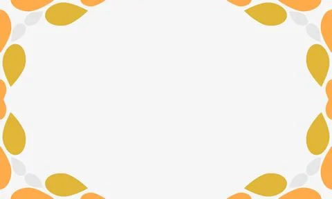 Leaves on a white background with space for text. Stock Illustration