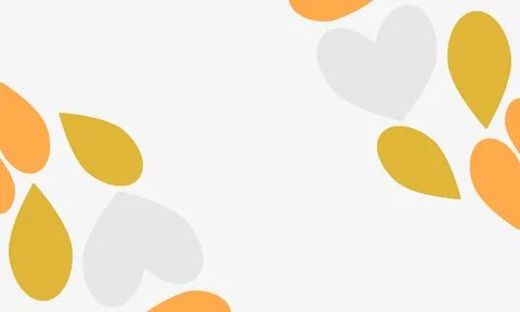 Leaves on a white background with space for text. Stock Illustration
