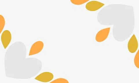 Leaves on a white background with space for text. Stock Illustration