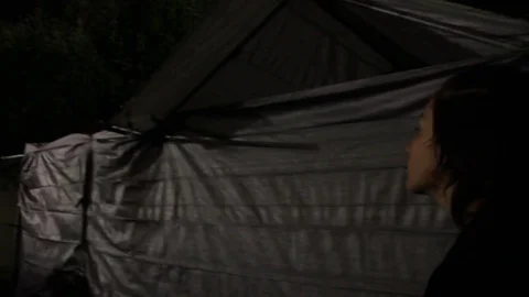 Leaving empty carnival Stock Footage 78174178