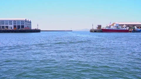 Leaving Harbour Stock Footage 229391371