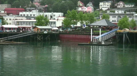 Leaving Juneau part three Stock Footage 154005