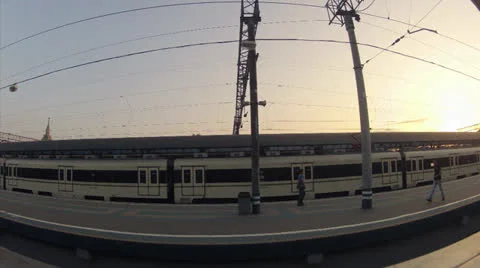 Leaving Moscow Video stock 22620557