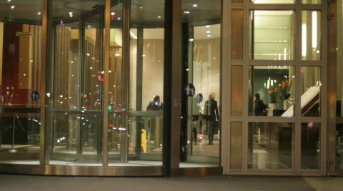 Leaving office Stock Footage 744081