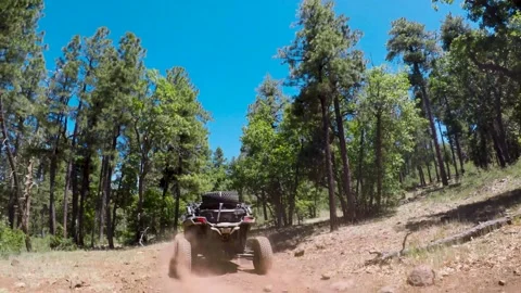 Leaving for the Off-Road Ride Stock Footage 133746614