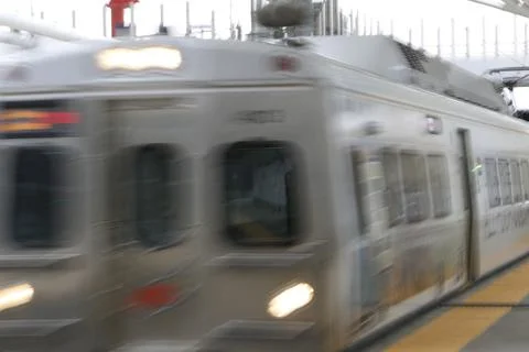 Leaving train Stock Photos