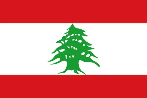 Lebanon flag pattern background. Realistic national flag design. Abstract v.. 스톡 일러스트