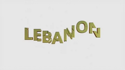 LEBANON Stock Footage 307981694