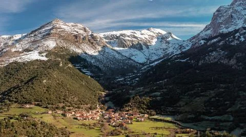 Lebea, Cantabria Stock Photos
