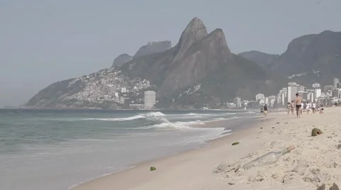 Leblon, Rio de Janeiro, Brazil Stock Footage
