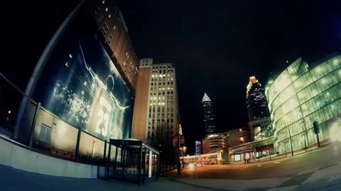 LeBron Banner Stock Footage 155518724