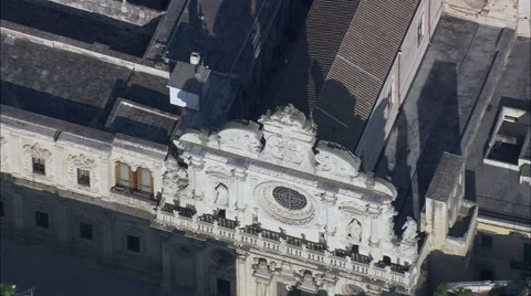 Lecce aerial Stock Footage 65385388
