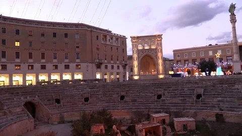Lecce Roman Arena 스톡 동영상 71972352