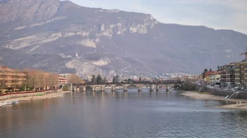 Lecco lake Stock Footage 235782434