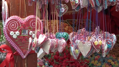 Leceder hearts Stock Footage 70327137