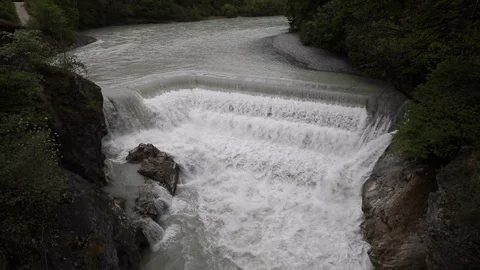 Lechfall Stock Footage 90442788